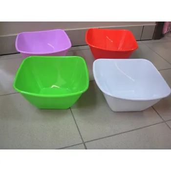 PLASTOVÁ MÍSA PP 26/26 CM BÍLÁ S VZOREM 1326