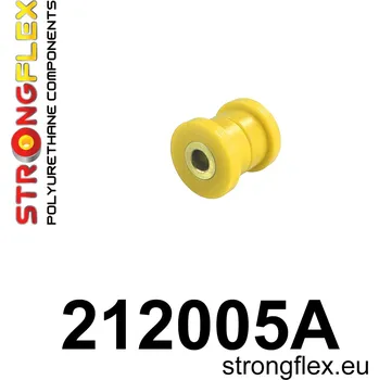 Silentblok nápravy 212005A: Strongflex Silentblok zadního náboje – spodní varianta SPORT Black