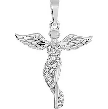 Přívěsek Leru Zlatý přívěsek anděl 545 bílé zlato
