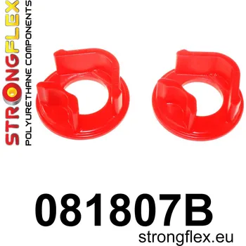 Silentblok nápravy 081807B: Strongflex Vložka uložení motoru - zadní Black