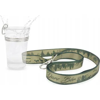 Sklenice MYSLIVECKÝ SKLENIČKA S UCHEM + ŠŇŮRKA DARZ BÓR