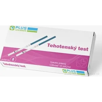 Diagnostický test PLUS LÉKÁRNA Těhotenský test 2 ks