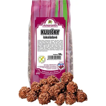 Čokoláda Amrth Kuličky Čokoláda 100g (Kartonové balení : 10 ks)