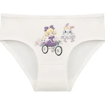 Dívčí spodní prádlo EVONA Dívčí kalhotky Panenka, smetanové Velikost: 122