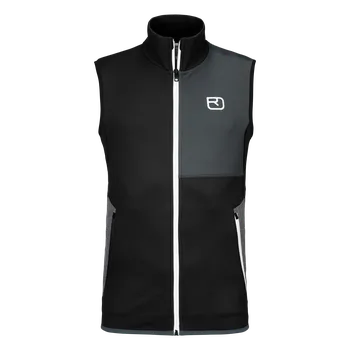 Pánská vesta Ortovox Fleece Vest Men's Barva: black raven, Velikost: L