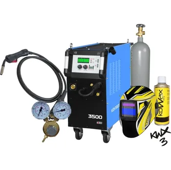 Svářečka Kühtreiber KITin 3500 Multi MIG Synergic V2 + Hořák + Ventil + Kukla + Láhev C02 plná + Sprej