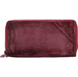 Lagen JK-200/D PLUM/FUCHSIA dámská kožená peněženka