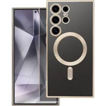 Náhradní kryt pro mobilní telefon Kryt Electro Mag Cover Case s MagSafe Xiaomi Redmi 15 4G Gold