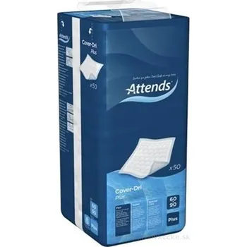 Inkontinenční podložka Attends Healthcare Group ATTENDS Cover-Dri Plus podložka inkontinenční, savost 1325 ml, velikost 60x90 cm, 50 ks
