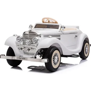 Dětské elektrovozidlo Mamido Elektrické autíčko Mercedes 540K 4x4 bílé