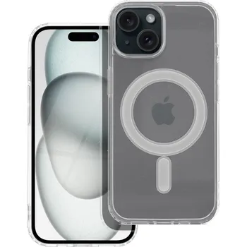 Náhradní kryt pro mobilní telefon Kryt Clear Mag Cover Case Kompatibilní s Magsafe iPhone 15