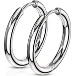 Šperky4U Ocelové náušnice - kruhy 17 mm - OPN1119ST-17