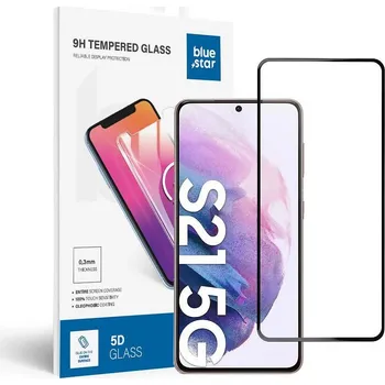 Náhradní díl pro mobilní telefon Ochranné tvrzené sklo - Samsung Galaxy S21+ Full Face black