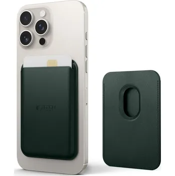 Telefonní příslušenství Obal Tech-Protect Magwallet Magsafe Universal Magnetic Card Holder Khaki
