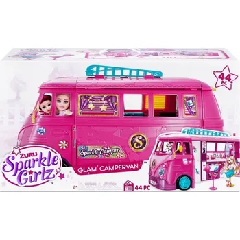 Panenka ZURU Sparkle Girlz retro karavan s doplňky