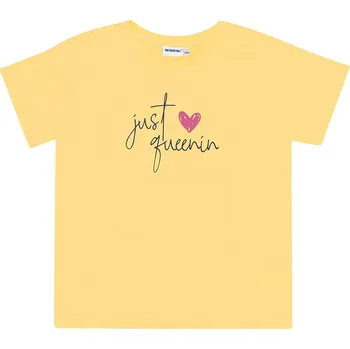 Dívčí tričko Dívčí tričko - Winkiki WJG 11019, žlutá Barva: Žlutá, Velikost: 146