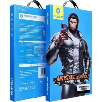 Ochranné tvrzené sklo 5D Mr. Monkey Glass - Samsung Galaxy S25 Plus black (Strong Lite)