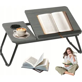 Konferenční stolek Skládací stolek na notebook do postele a na pohovku, stolek na klín pro čtení