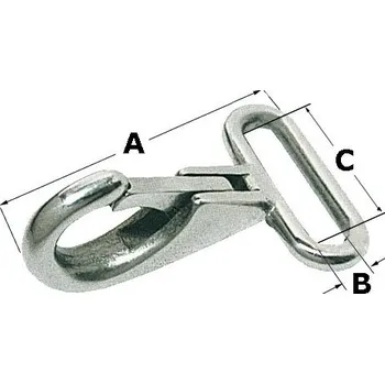 karabina Karabina na popruh 25 mm