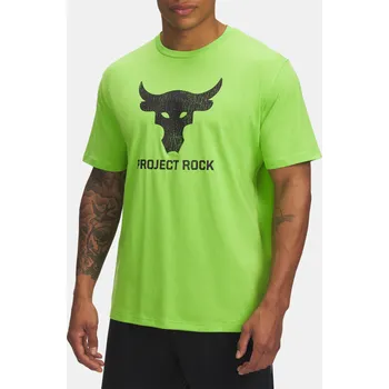 Pánské tričko Pánské tričko Under Armour UA Pjt Rck Brahma Bull SS - Pánské Under Armour světle zelená 3288665