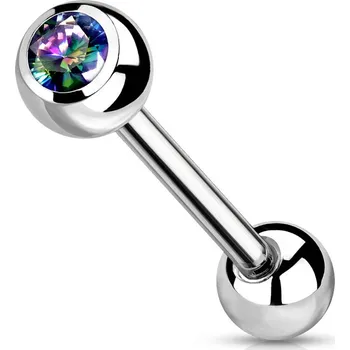 Šperk Šperky4U Piercing do jazyku TITAN - TIT1017-VM