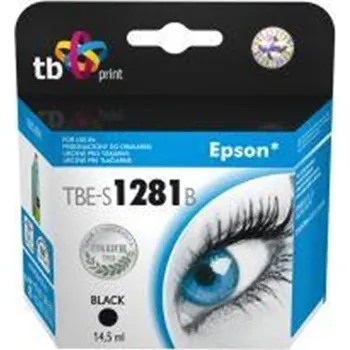 Počítač Kompatibilní cartridge Epson T1281, black, TB