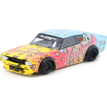 autíčko Nissan Skyline Kenmeri Liberty Walk LBWK LHD 1:64 - MiniGT Nissan Skyline Kenmeri Liberty Walk LBWK Left Hand Drive - kovový model auta 1/64