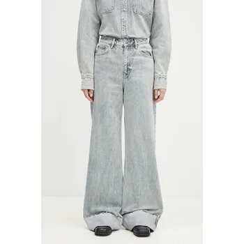 Dámské džíny Džíny KSUBI Strider Worn Cuffed WPF24DJ023 modrá 50X, vel. 27