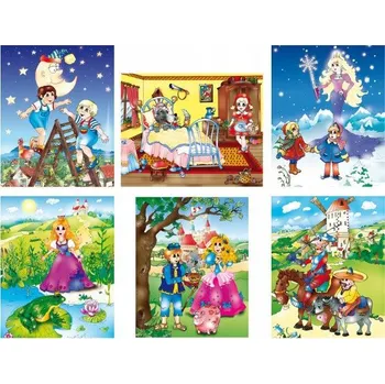 ostatní stavebnice Stavebnice Adamigo Obrázkové 20 dílků G-3983