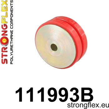 Silentblok nápravy 111993B: Strongflex Přední silentblok zadního diferenciálu Black