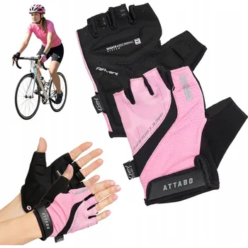 Cyklistické rukavice Dámské cyklistické rukavice ATTABO Kinu Pro WMNS s protinárazovým systémem, velikost S