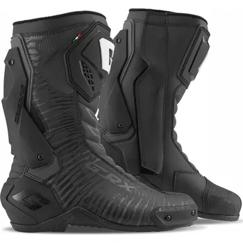 Moto obuv GAERNE SPORTOVNÍ BOTY G.RX ČERNÁ/BÍLÁ BARVA ČERNÁ/BÍLÁ VELIKOST 42