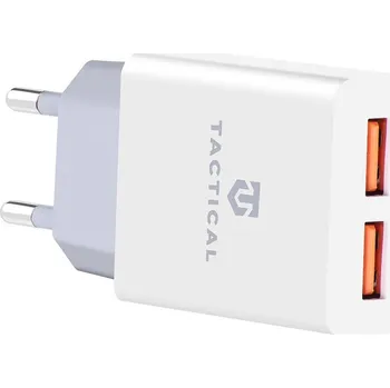 Nabíječka Tactical AR-006 s 2x USB výstupem 2,1A univerzální bílá