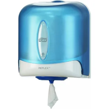 Zásobník na papírové ručníky Tork Reflex Mini zásobník na role se středovým odvíjením, modrá, M4, 473180