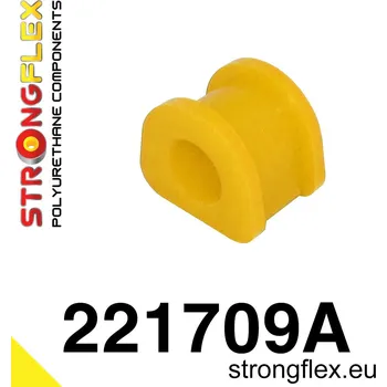 Silentblok nápravy 221709A: Strongflex Silentblok zadního stabilizátoru - vnější varianta SPORT 20mm Yellow