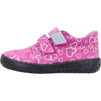 Dětská treková obuv Jonap B1 růžové srdce SLIM Velikost: 30