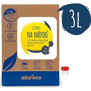 Mycí prostředek AlzaEco Citrus na nádobí 3 l
