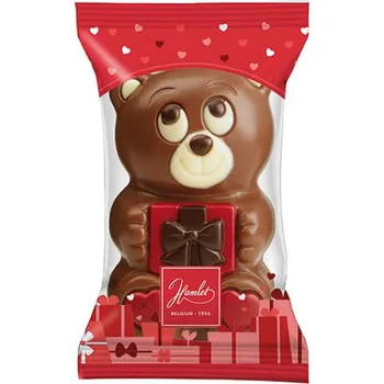 Čokoláda Belgická čokoláda Hamlet - Figurka zdobená v sáčku, 55 G