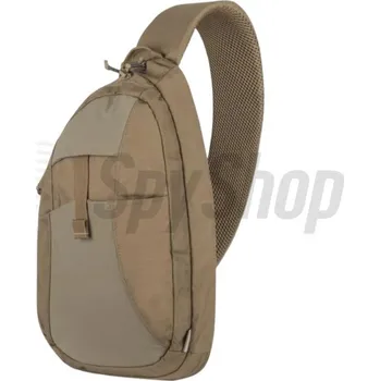 Městský batoh Helikon-Tex EDC Sling Cordura – 6,5 l, komora pro skryté nošení zbraně, odolná tkanina, 585 g, kompaktní rozměry, Varianta Shadow Grey Helikon-Tex