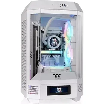 PC skříň Thermaltake The Tower 250 bílá (CA-1Z9-00S6WN-00)