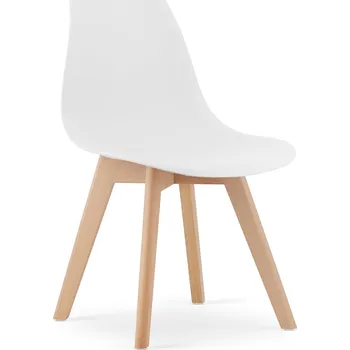 Jídelní židle AKCE Bílá židle KITO II. jakost