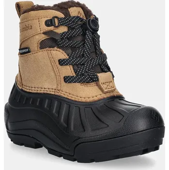 Dívčí sněhule Dětské semišové sněhule Columbia CHILDREN S POWDERBUG ALPINE 2128882 hnědá 82X, EUR 26
