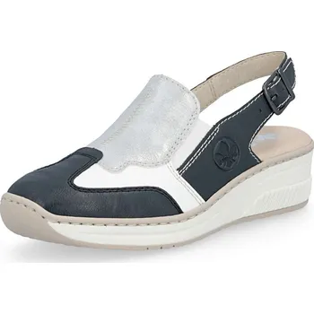 Dámské sandále Dámské sandály RIEKER 48757-90 modrá S6 37