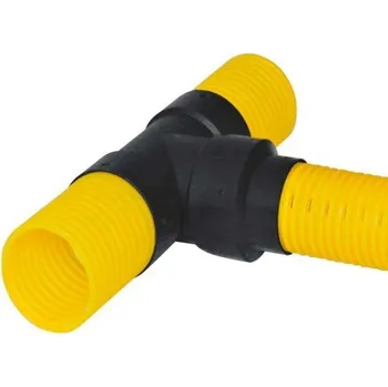 Kanalizační potrubí Aco FLEX T-kus DN80, černá