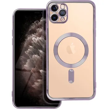 Náhradní kryt pro mobilní telefon Kryt Electro Mag Cover Case s Magsafe iPhone 11 Pro Max deep Purple