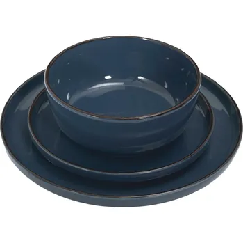 Jídelní set Moderní modrá jídelní sada Temp pro 4 osoby do jídelny