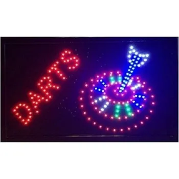 Party dekorace LED Světelný nápis "DARTS"