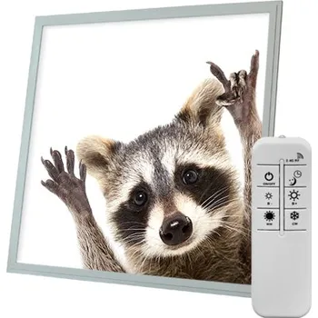 Dekorativní svítidlo Dekorativní LED svítidlo - LED panel - motiv mýval - stmívatelný