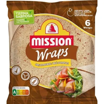 Hotové jídlo Mission Wrap tortilla celozrnná 6ks (370g)
