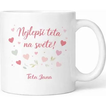 Hrneček pro tetu 6 - bílý